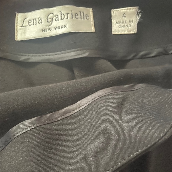 Lena Gabrielle New York black skirt size 4 - Picture 11 of 11